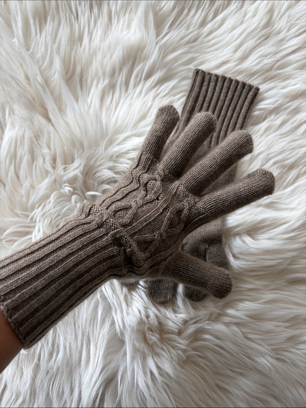 Women cashmere Gloves
